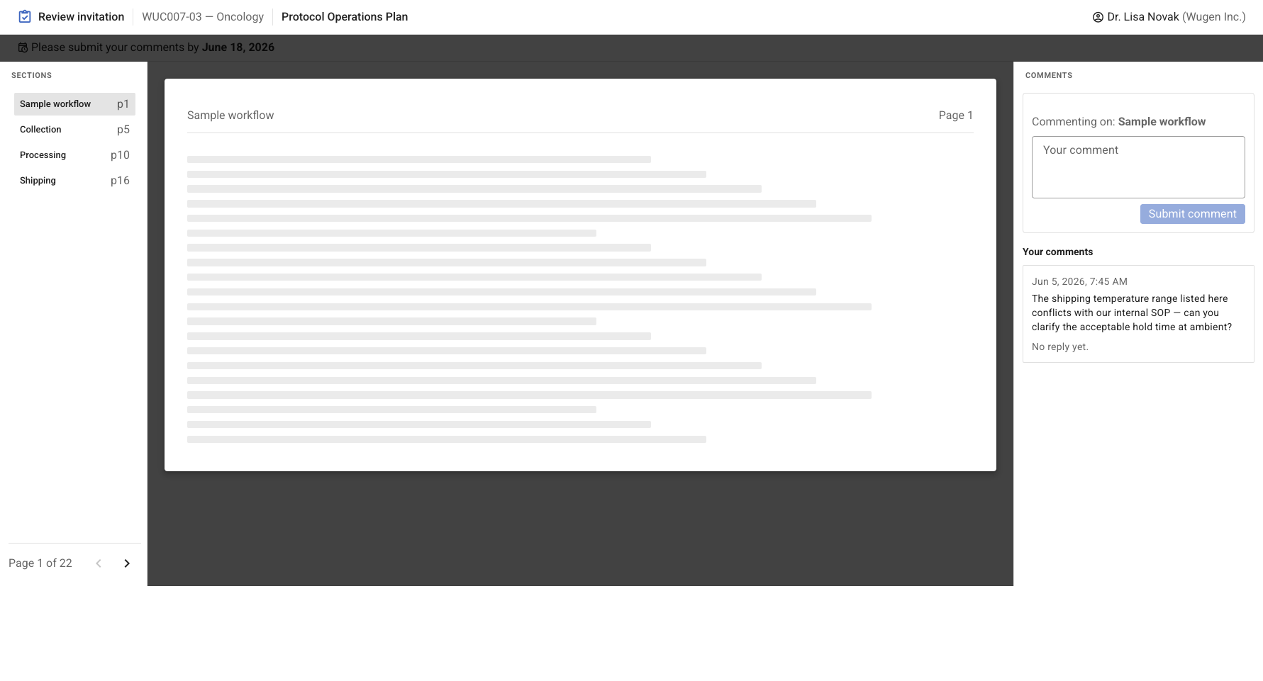 External review site